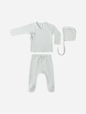 Quincy Mae Take Home Set || Ice Blue